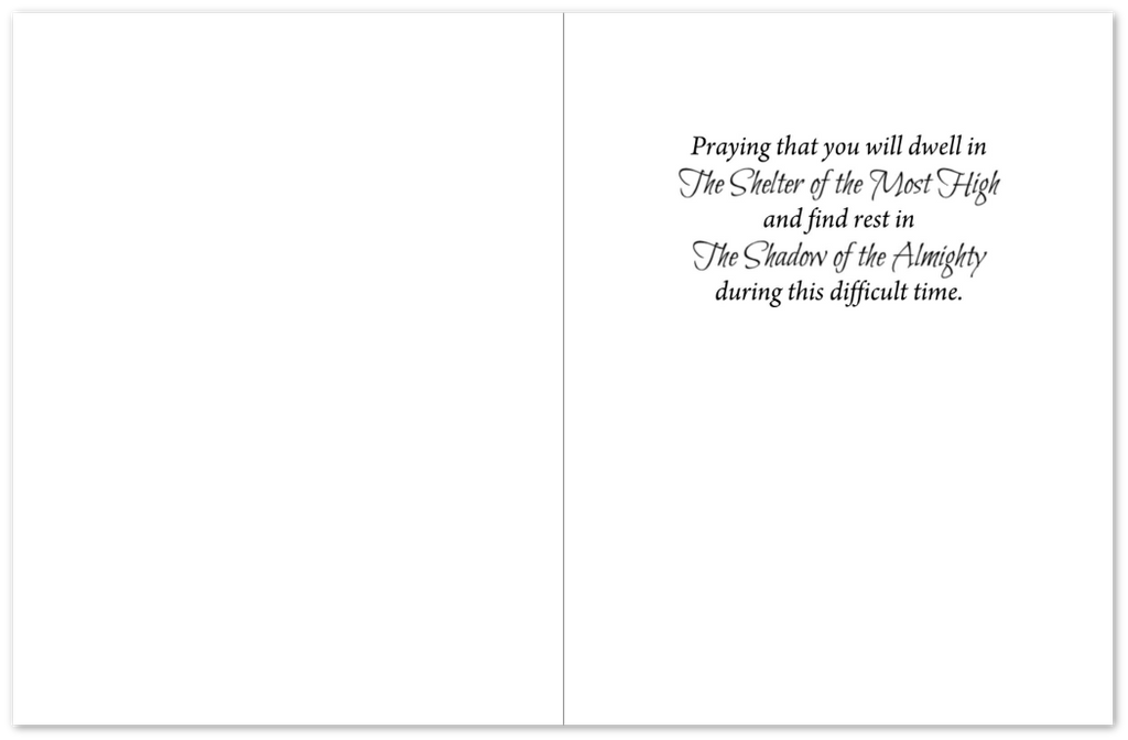Shadow of the Almighty | Faith Greeting Cards – Pack of 10
